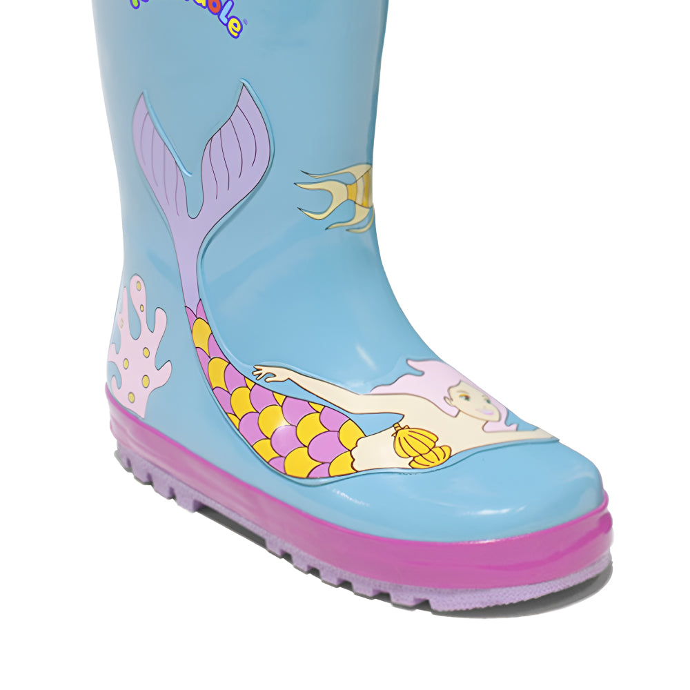 Mermaid rain boots for adults on sale