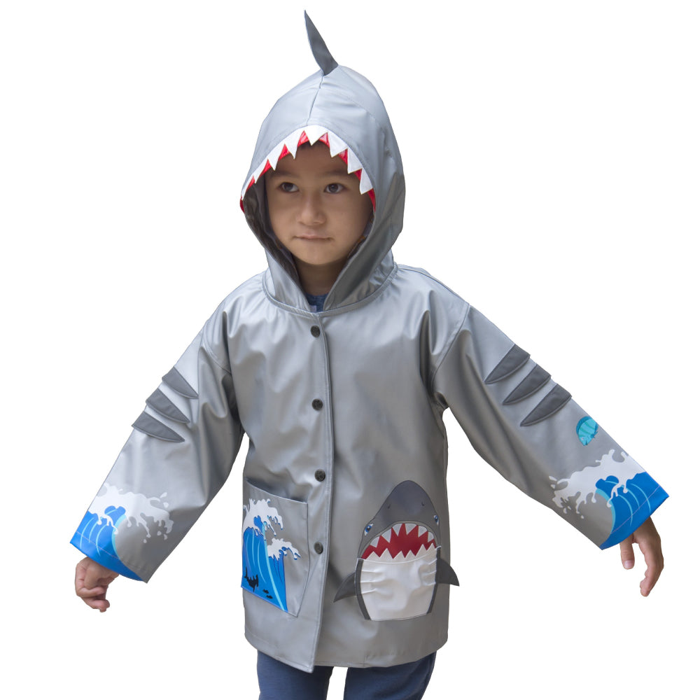 Shark discount rain coat