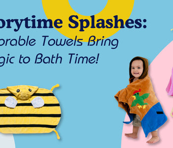 Storytime Splashes: Kidorable Towels Bring Magic to Bath Time!